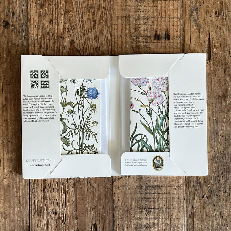 RENAISSANCEGARTEN - 8 cards (German)