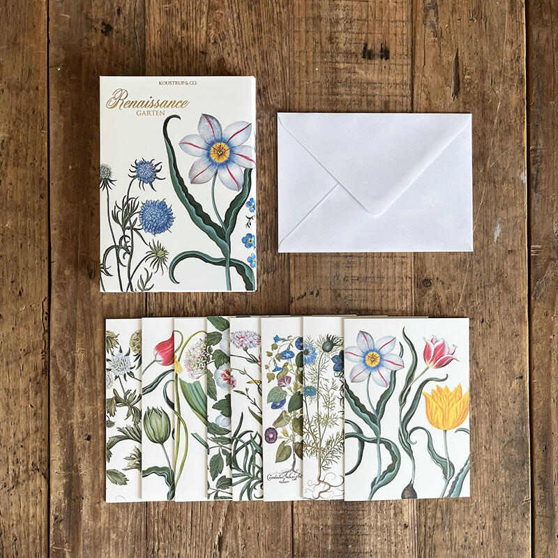 RENAISSANCEGARTEN - 8 cards (German)