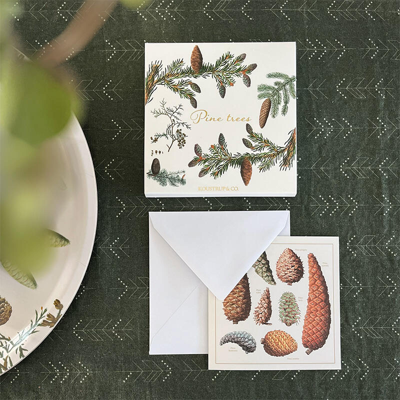 PINE TREES - Square card set