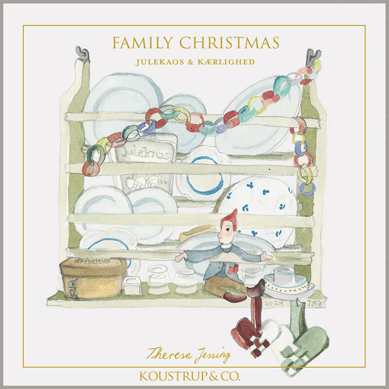 FAMILY CHRISTMAS - Square card set