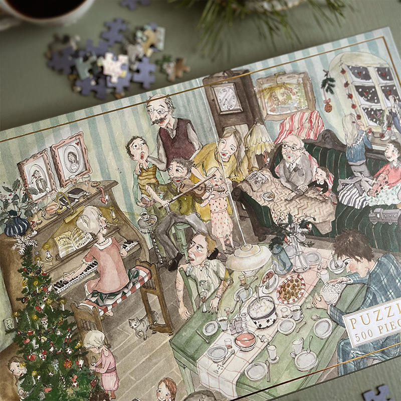 Puzzle - Family Christmas - 500 pieces