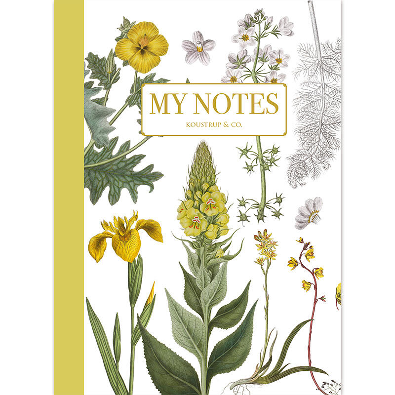 Notebook - Yellow Floral