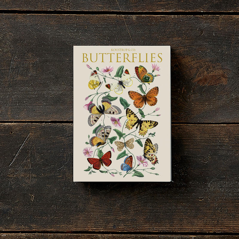 BUTTERFLIES - 8 cards