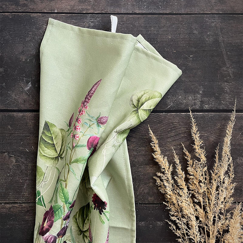 ORGANIC TEA TOWEL - Blossom Garden JL