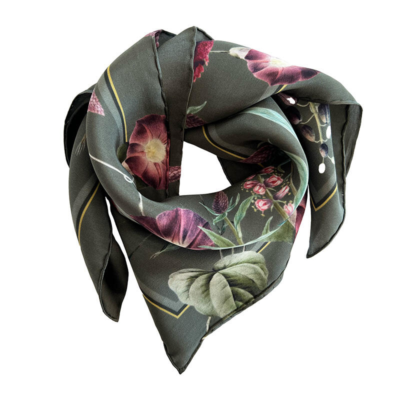 SILK SCARF - Blossom Garden JL - 50 cm