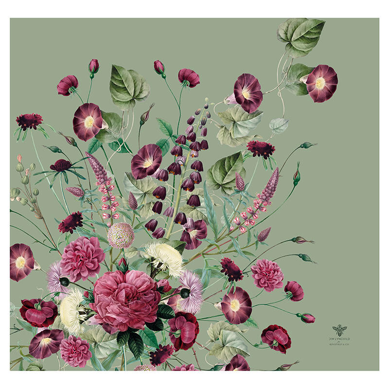 Organic pillowcase - Blossom Garden JL 60x63 cm