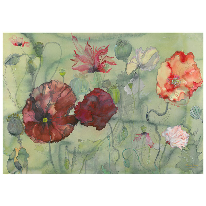 Poppy Field - ART PRINT - CHOOSE SIZE