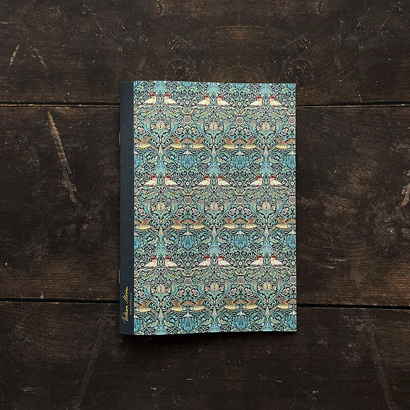Notebook - Bird Green pattern WM