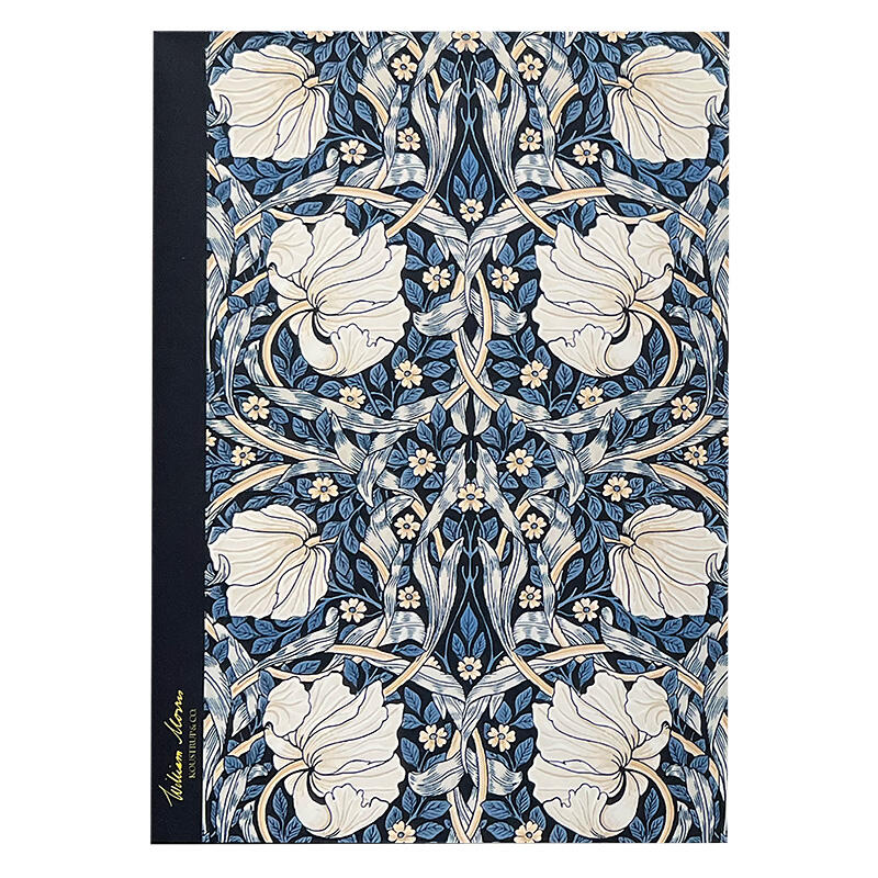 William Morris Pimpernel Dark Blue front