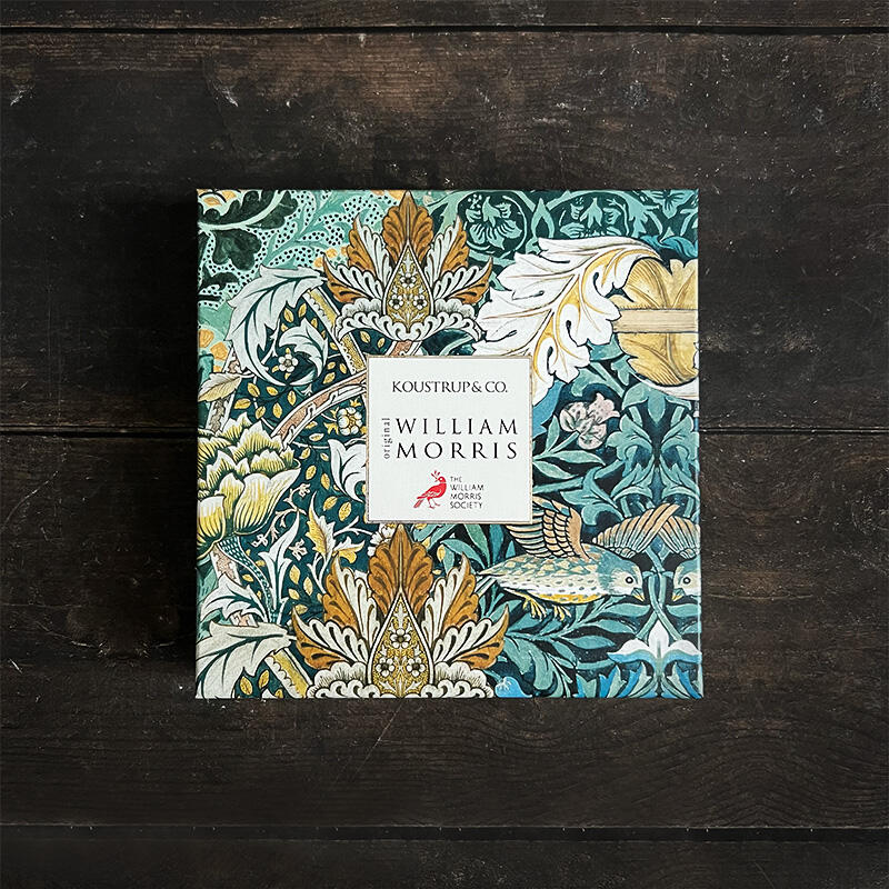 SILK SCARF - Morris Windrush green - 50 cm