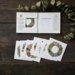 CHRISTMAS WREATHS - Square Card Pack