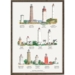 A4 PRINT - Danish Lighthouses