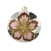 GLASS BAUBLE - Light pink/bordeaux