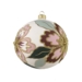 GLASS BAUBLE - Light pink/bordeaux
