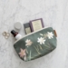 Cosmetic bag - Amaryllis (with base)