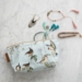COSMETIC BAG - Garden Birds (with base) - SOLD OUT