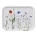 Tray with wildflowers