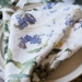 Cloth Napkin - Blue Flower Garden JL