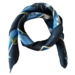 SILK SCARF - Blue Flower Garden JL - Light Blue 50 cm