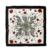 SILK SCARF - Poppy - 50 cm