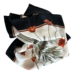 Poppy silk scarf
