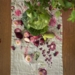 Linen Table Runner - Blossom Garden JL