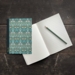 Notebook - Bird Green pattern WM