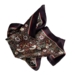 SILK SCARF - Morris Strawberry thief bordeaux - 50 cm