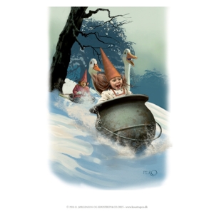 ART PRINT A4 - Goose in a Pot