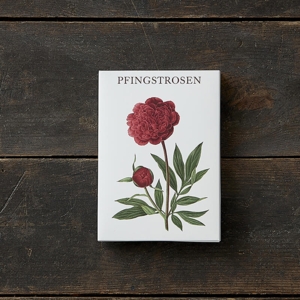 PEONIES - 8 cards (German)