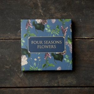 FOUR SEASONS FLOWERS - Square card set