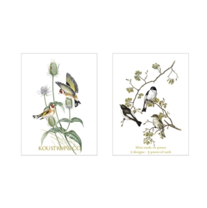 SUMMER MINI CARDS – Goldfinch & Flycatcher