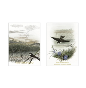 Mini Cards — Summer: Swallows