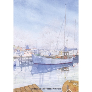 Summer at the water - A5 single card