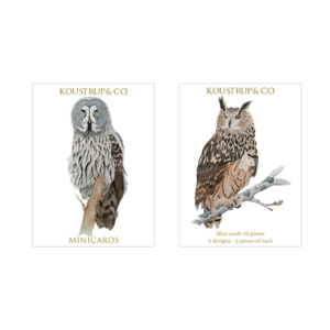 AUTUMN MINI CARDS – Horn Owl