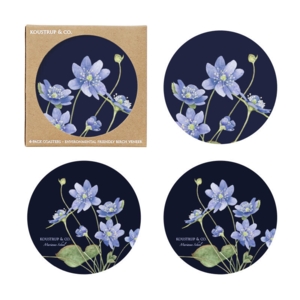 GLASBRIK - Blue Anemone 4-pack